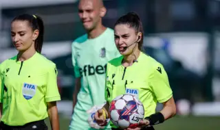 Жена ще свири мач от Втора лига