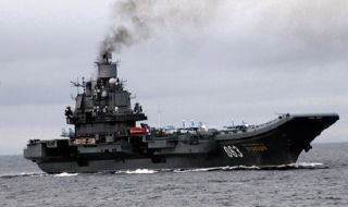 Ремонтът приключва! Руският самолетоносач "Адмирал Кузнецов" се връща на вода догодина?