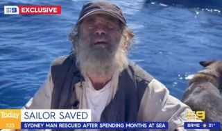 Спасиха австралиец след три месеца в открито море