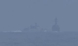 Китайски кораб почти предизвика умишлен сблъсък с американски военноморски кораб в Тайванския проток