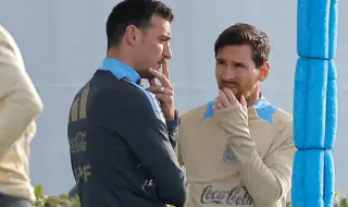 Меси и трима дебютанти ще играят за Аржентина в контролата с Ангола