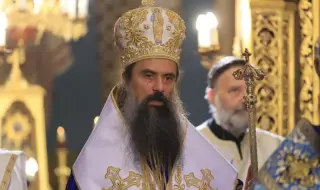 Патриарх Даниил оглавява литургията в кюстендилския храм "Успение Богородично"