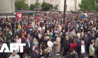 Протест в Бдапеща: Режимът връша феодализма!