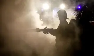 Десетки украински дронове нападнаха Ленинградска област, гори пристанището в Уст-Луга 