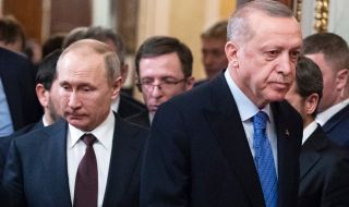 Ердоган публично се присмя на Путин