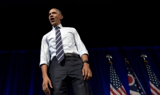 Обама денси като за последно (ВИДЕО)