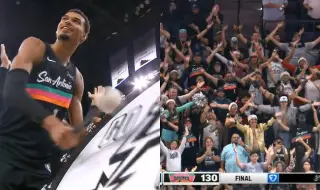 Виктор Уембаняма направи най-бързия "дабъл-дабъл" в историята на НБА