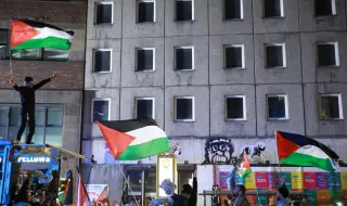 Масова демонстрация в подкрепа на Палестина в Берлин