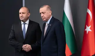 Eрдоган към Радев: Турция ще продължи да бъде солидарна със своите приятели в трудни моменти