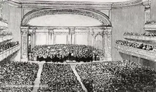 5 май 1891 г. Руският композитор Чайковски открива концертната зала "Карнеги Хол" в Ню Йорк