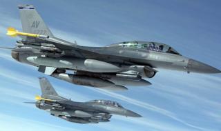 7 F-16 от ВВС на САЩ и български МиГ-29 патрулират над Черно море