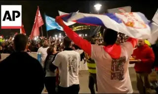Студенти и граждани блокираха моста "Газела" в Белград