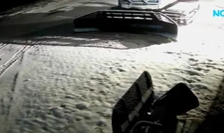 Сняг заваля съвсем близо до София