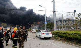 Огнен ад в китайска фабрика