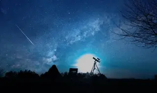 Метеорен поток и суперлуна идват наведнъж на 2 януари 