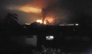 Самолет с 12 тона експлозиви се взриви край Кавала