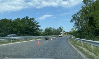 Катастрофа със загинал моторист на пътя Стара Загора-Казанлък