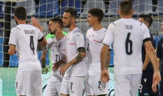 Италия загря за Европейското първенство с бой над Сан Марино