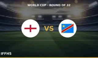 England vs DR Congo in historic first knockout clash 