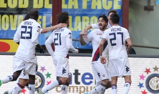 Ултраси на Каляри нападнаха играчите