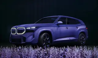 BMW представи XM покрит изцяло във велур