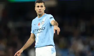 Родри остава извън състава на Манчестър Сити за сблъсъка с Байер Леверкузен