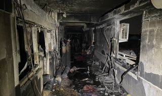 Пожар уби 50 души в COVID-отделение