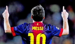 Меси вкара 4-ка на Осасуна, Барса гази