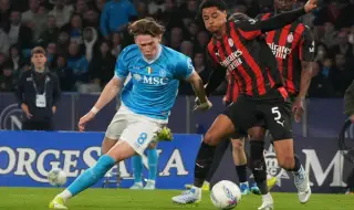 Наполи удари Милан и е новият основен преследвач на Интер