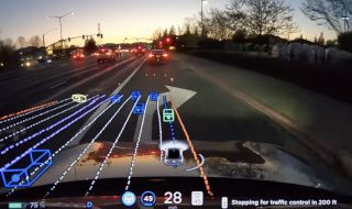 Ето какво „вижда“ Tesla, когато шофира сама (ВИДЕО)