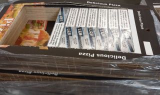 На Летище София задържаха голямо количество контрабандни цигари, укрити в кутии за пица