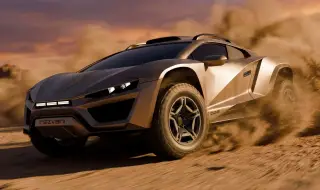 Rezvani Dune дебютира като Lamborghini Huracan на стероиди, което не се страхува да се изцапа