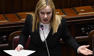 Мелони: Италия ще продължи да подкрепя Украйна