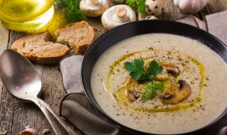 Рецепта за вечеря: Гъбена крем супа