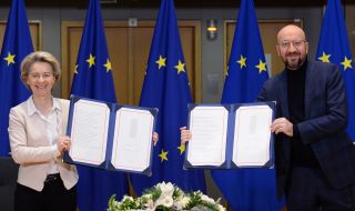 Споразумението между Великобритания и ЕС е факт
