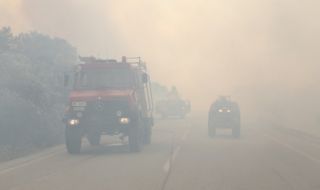 Над 100 горски пожара са избухнали в рамките на 24 часа в Гърция 
