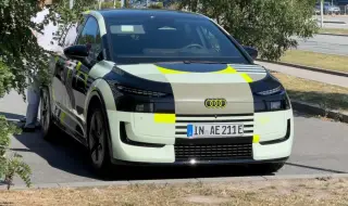 Audi показа готовото A2 без никакъв камуфлаж (ВИДЕО)