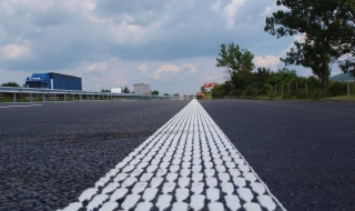 Ремонт на 239-ти километър на магистрала "Тракия"