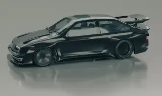 Британци възродиха Sierra Cosworth RS500 от карбон