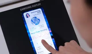 Samsung представи дисплей, който може да мери кръвното