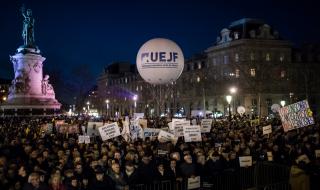 Хиляди протестираха срещу антисемитизма
