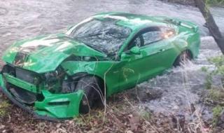 Неопитен шофьор и мощна кола със задно: Ето какво се случва три дни след покупката на чисто нов Mustang GT (ВИДЕО)