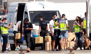 В Испания арестуваха българи с 30 тона хашиш