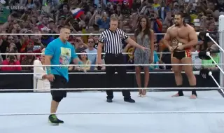 Русев  с трогателно послание към Джон Сина: "Ти си последният велик шампион!"