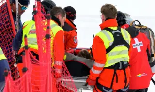 Олимпийската шампионка Мишел Гизин падна тежко по време на тренировка в Санкт Мориц