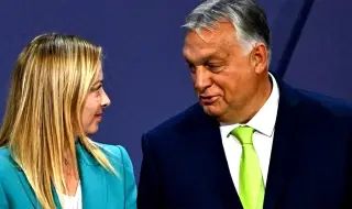 Мелони се срещна с Орбан в Рим