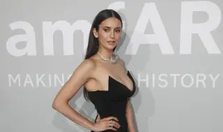 Нина Добрев флиртувала с мистериозен мъж на фестивала Sundance