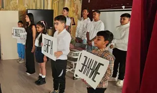 Празничното тържеството в българското неделно училище “Св. Св. Кирил и Методий” в Истанбул по случай Денят на будителите