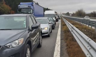 Ограничават движението на камиони в участък от магистрала „Тракия“