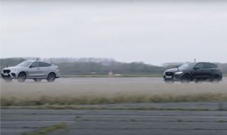 BMW X6 M се изправя срещу Jaguar F-Pace SVR “Lister” в близка драг надпревара (ВИДЕО)
